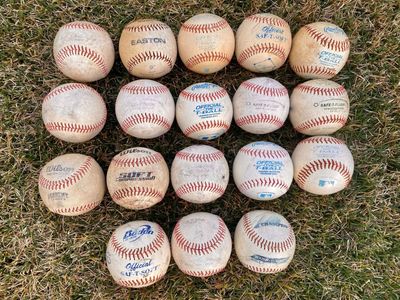 Official Youth T-Balls (Set of 18: Rawlings, Wilson, Easton, Safe-T Soft Brands)