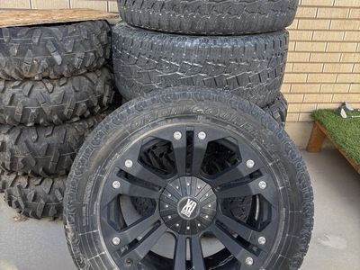 22x11 XD Monster with -44 offset