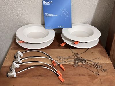 New Sunco 5/6 inch LED Recessed Lights
