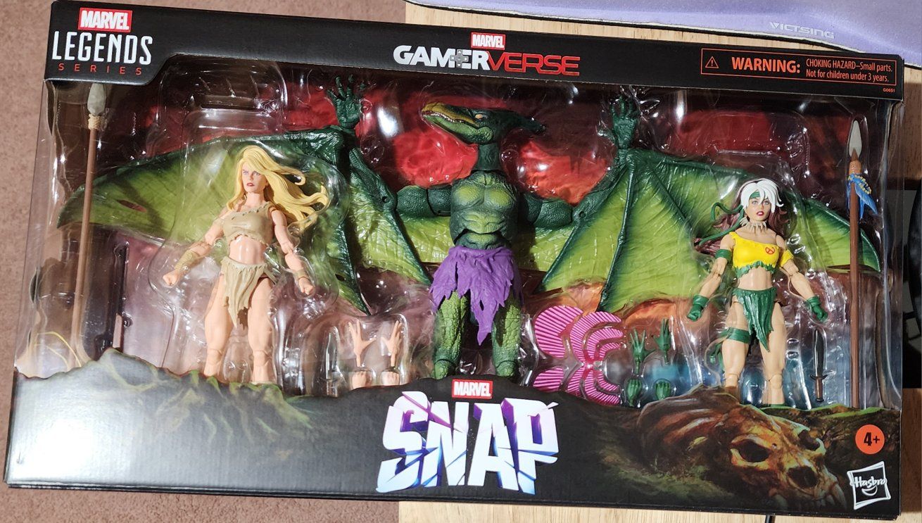 Marvel Legends Gamerverse Savage Land 3 Pack