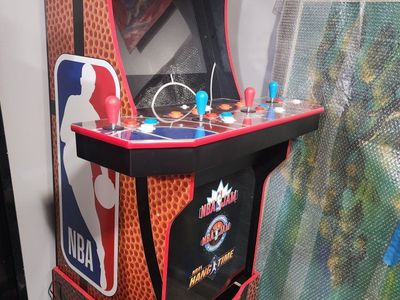 NBA Jam standing arcade game