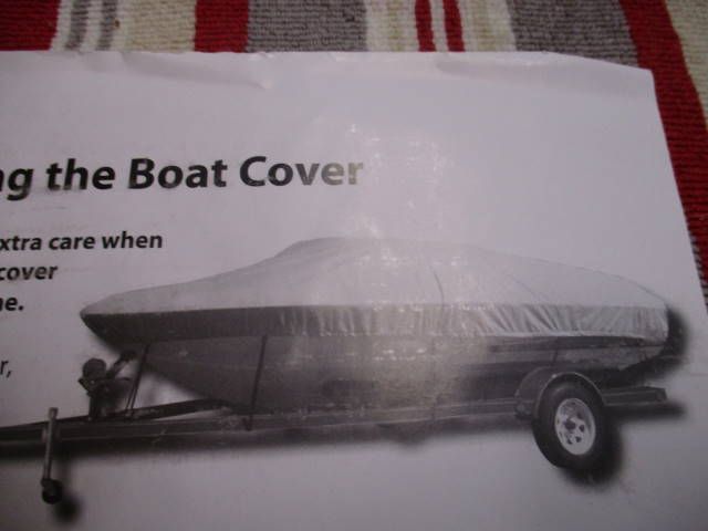 New boat cover