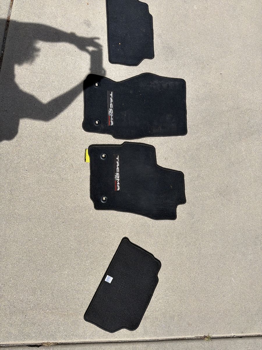 2024-2026 Tacoma mats