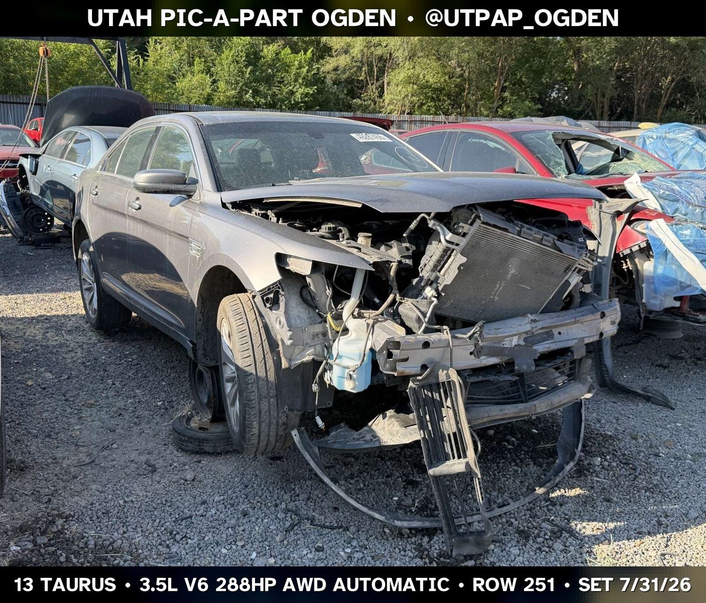 Just In! 2013 Ford Taurus Parts - UTPAP Ogden