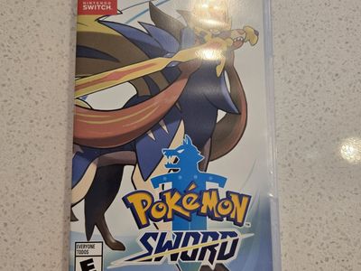 Nintendo Switch Pokemon Sword - Complete in Box (CIB) Tested