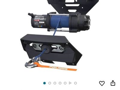 Polaris Pro HD 6,000 LB Winch With Synthetic Rope