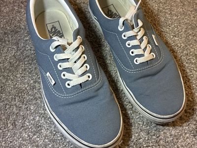 Blue Vans Shoes Men’s size 10