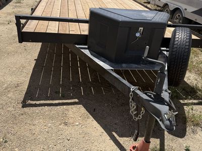 2012 deck over utv trailer