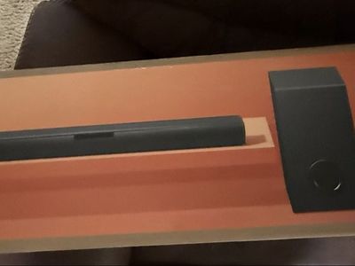 LG SQC1 2.1 Channel Bluetooth Soundbar with Wireless Subwoofer