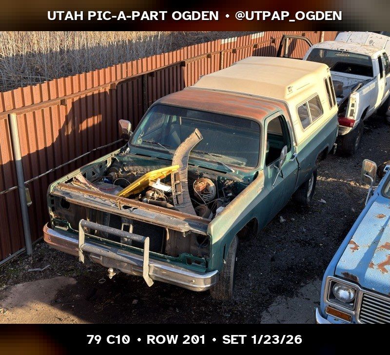1979 Chevrolet C10 Parts - UTPAP Ogden