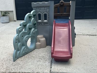 Little Tikes endless Adventures rock, climber and slide.