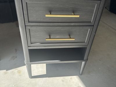 Two drawer night stand