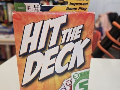 NEW Fundex Games Hit the Deck Card Game - New & Improved Family Fun, Ages 8+