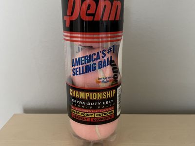 Penn Championship Extra-Duty Felt Pink Tennis Balls 3-Can