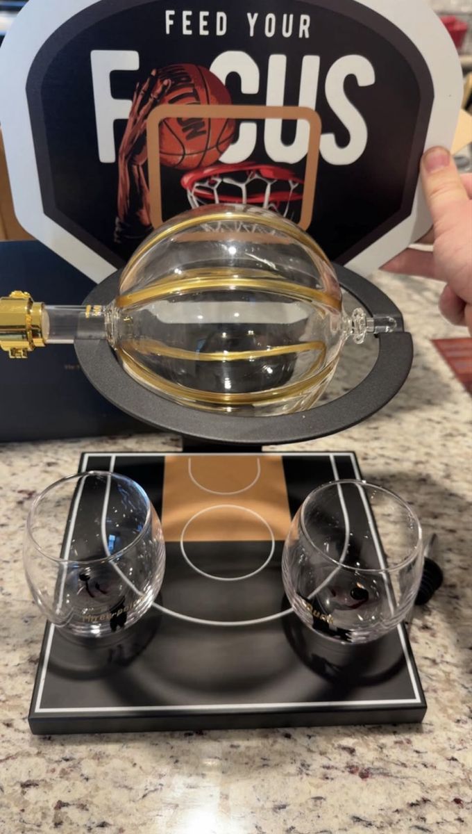Basket ball decanter
