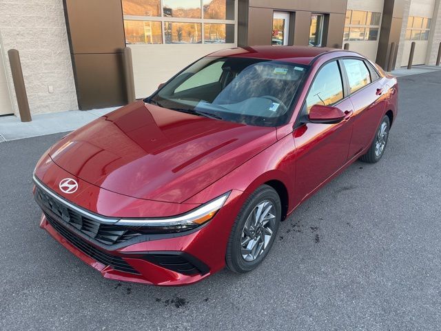 2026 Hyundai Elantra Hybrid Blue
