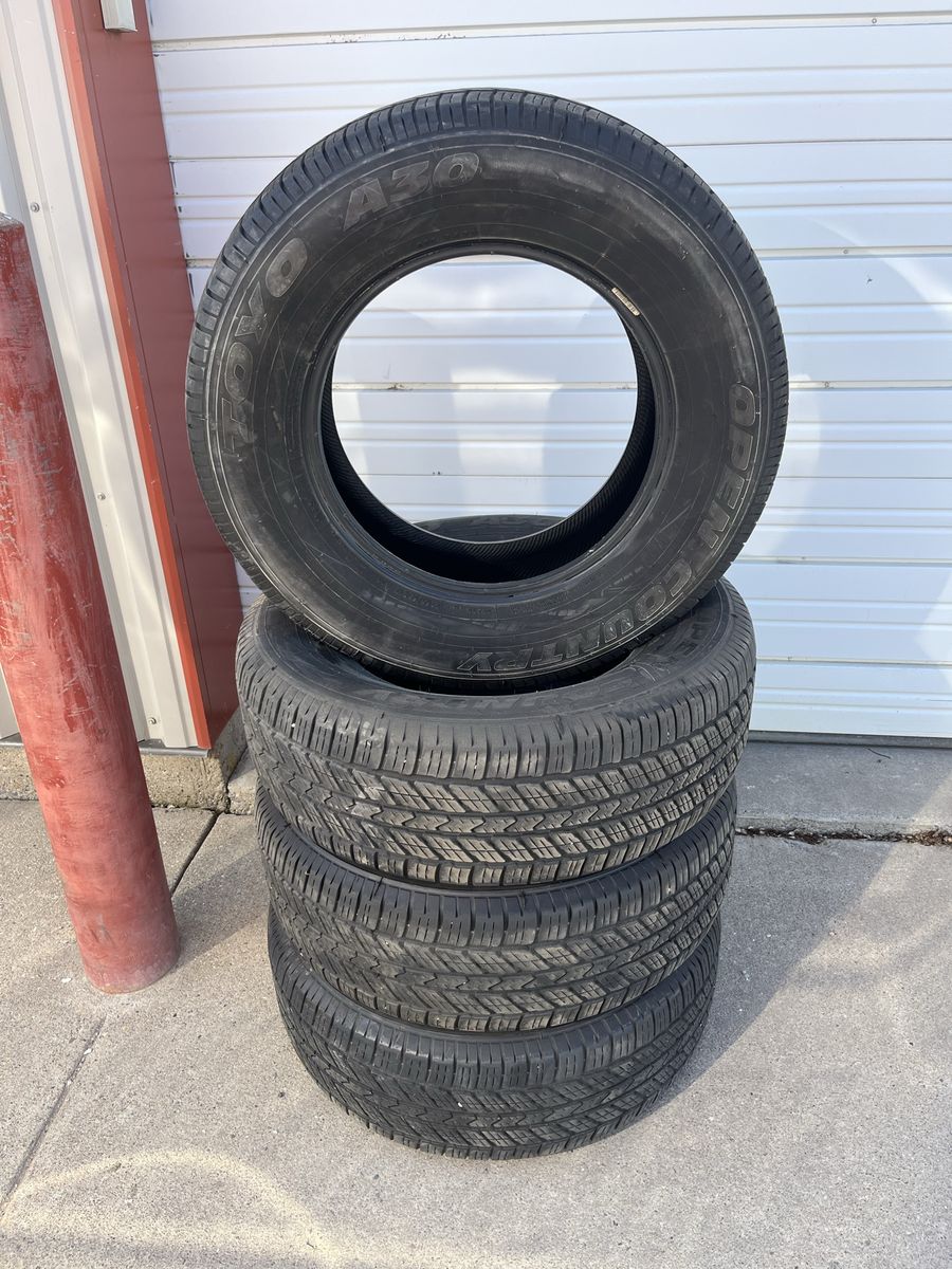Toyo open country A30 tires