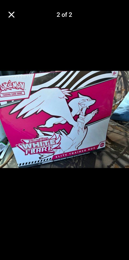 White Flare Scarlet & Violet Pokémon Cards