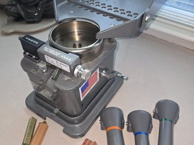 Klopp International CM Coin Counter & Sorter Machine with 3 Coin Wrappers & Handle