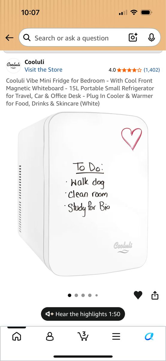 15L Mini Fridge