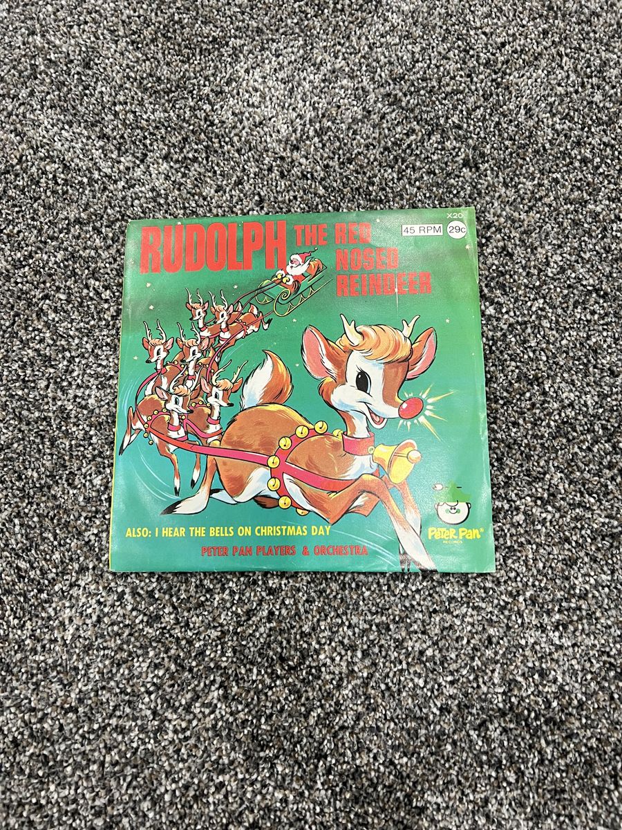 Rudolph, the red nose, reindeer record