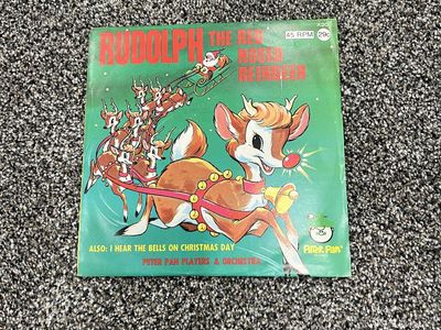 Rudolph, the red nose, reindeer record