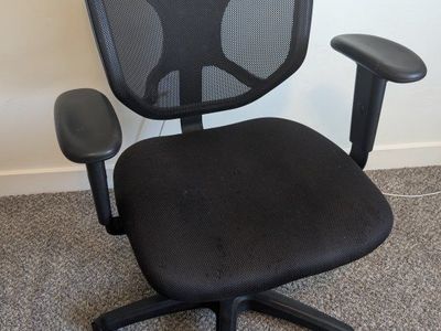 Office Chair - Solid Black