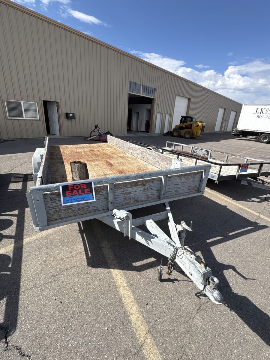 16’ Double Axle Trailer