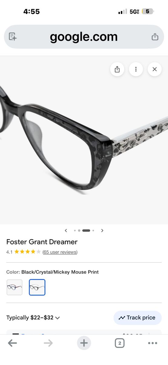 Disney Womens Reading Glasses