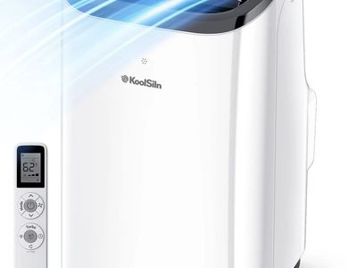 NEW KoolSiln 12000 BTU Portable Air Conditioner with Remote - Cools up to 550 Sq Ft