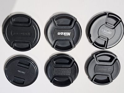 58mm Snap-on Front Lens Caps, 24 pcs, $20, or best offer