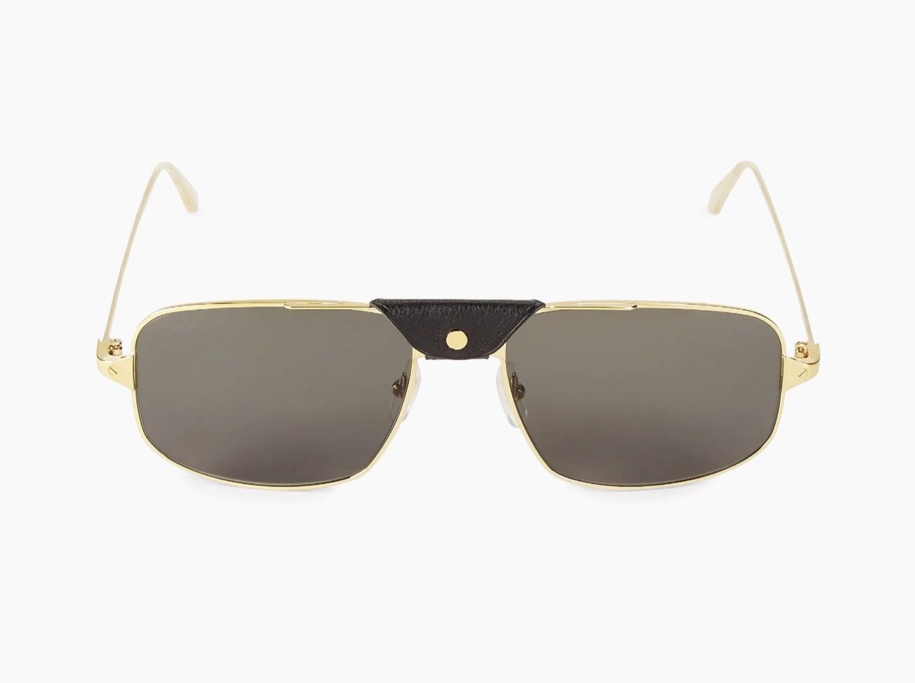 Gorgeous Santos de Cartier Aviator Sunglasses