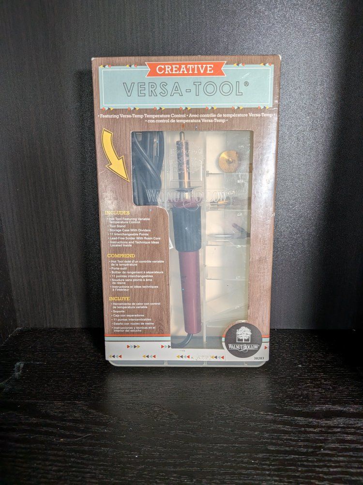 Creative Versa-Tool Woodburning & Soldering Kit - Walnut Hollow 38283 Variable Temp Control