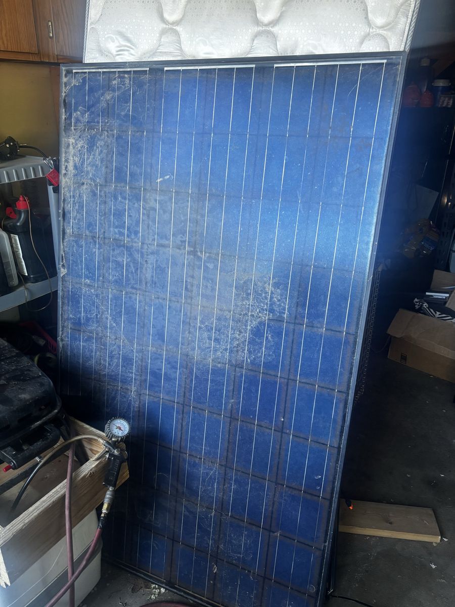 Big solar panel