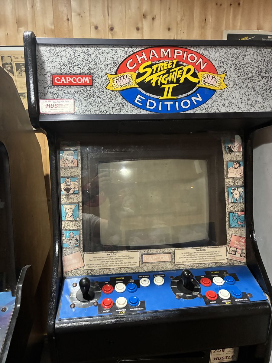 1992 Street Fighter II Championship Edition – Original Arcade Machine