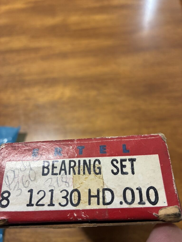 Dodge / Chrylser EP NOS Rod Bearings 2130 HD .010