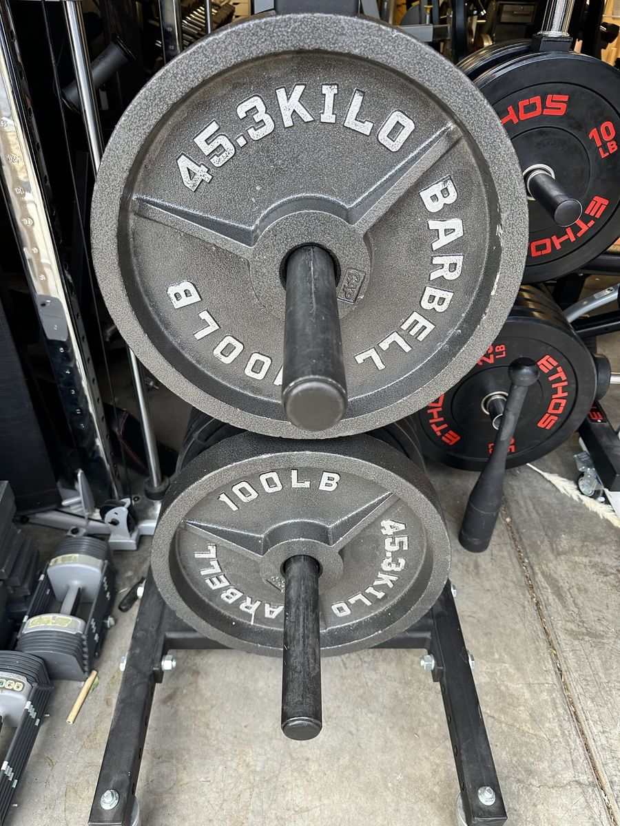 100LB Olympic Weight Plates Excellent Shape!