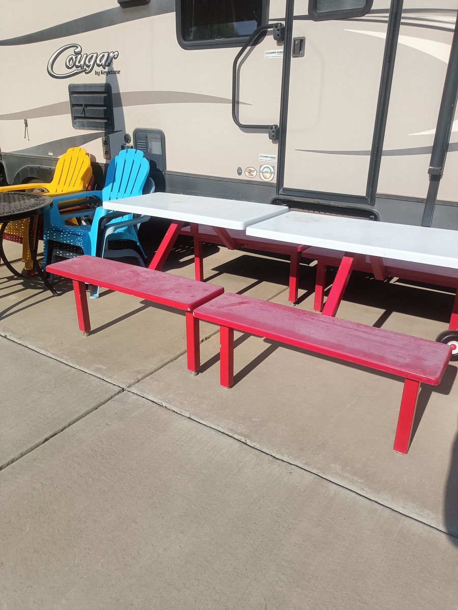 2 Patio Benches