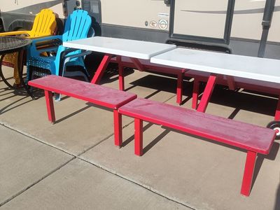 2 Patio Benches