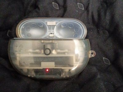 Beats Studio Buds Charging Case - Clear, Model A2870 - 600mAh, 5V-1A Input