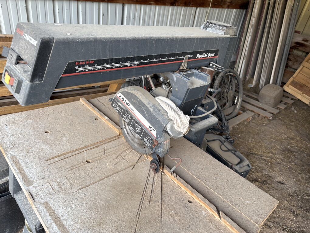 10 Radial Arm Saw