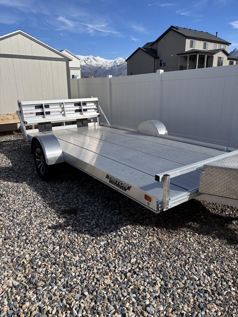 2024 Triton All Aluminum Trailer 6'x14'