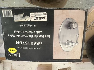 Two Handle Thermostatic Valve