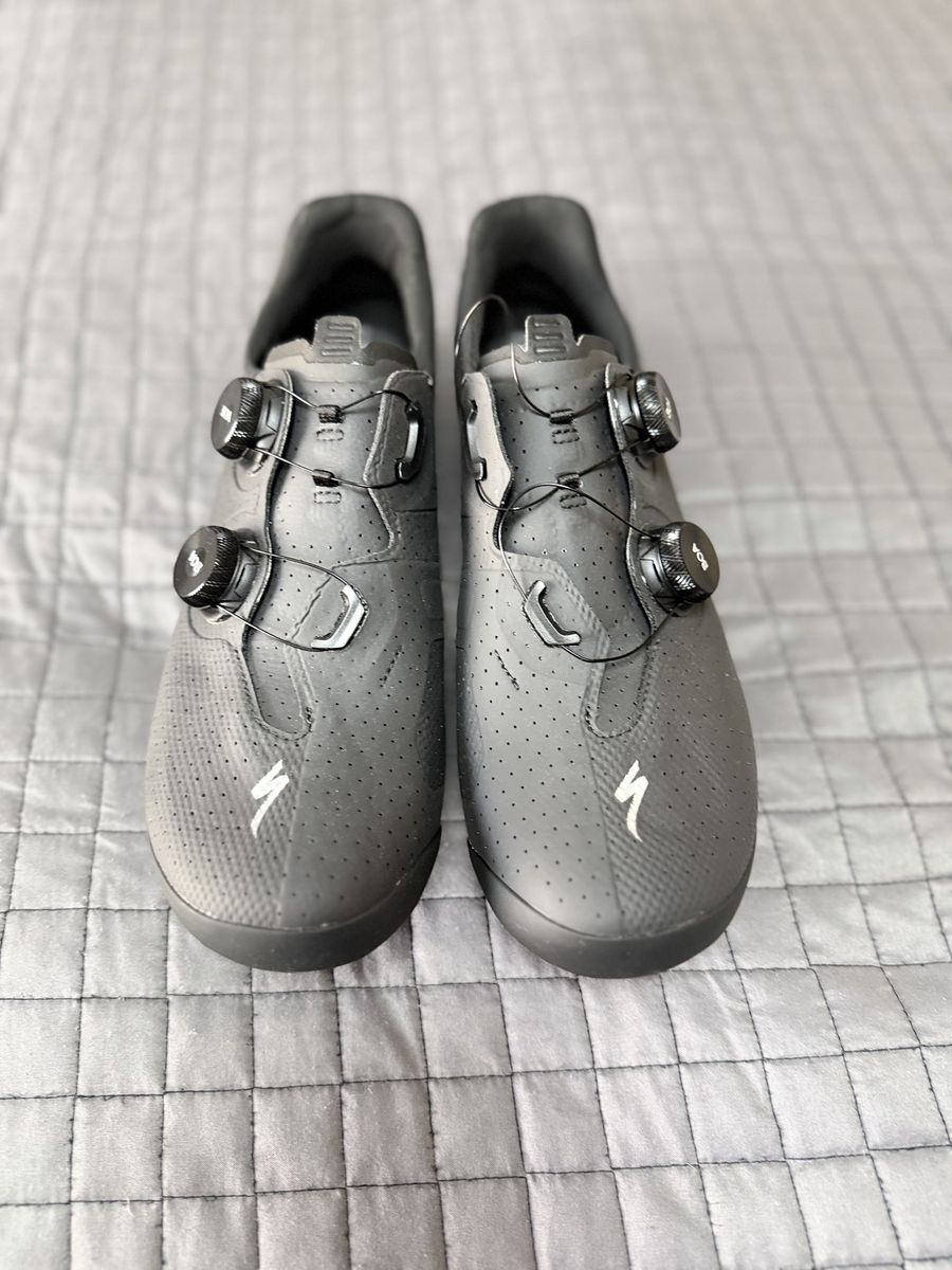 Specialized S-Works Torch Road Shoes — EU 43 / US 9.5 — Worn 2x, Like New ($500 Retail)
