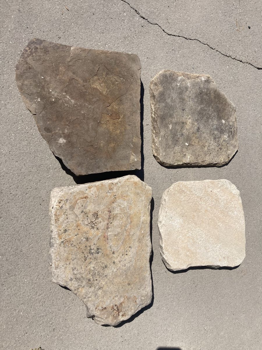4 flagstone for $45