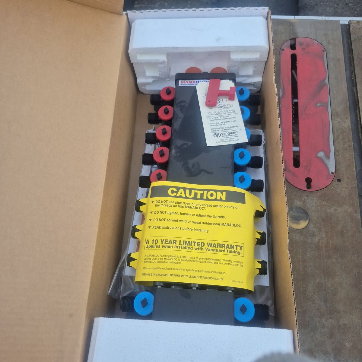 Vanguard MANABLOC Modular Plumbing Manifold System - New in Box