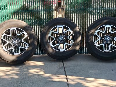 5 NEW FORD BRONCO WHEELS, TAKE OFF'S