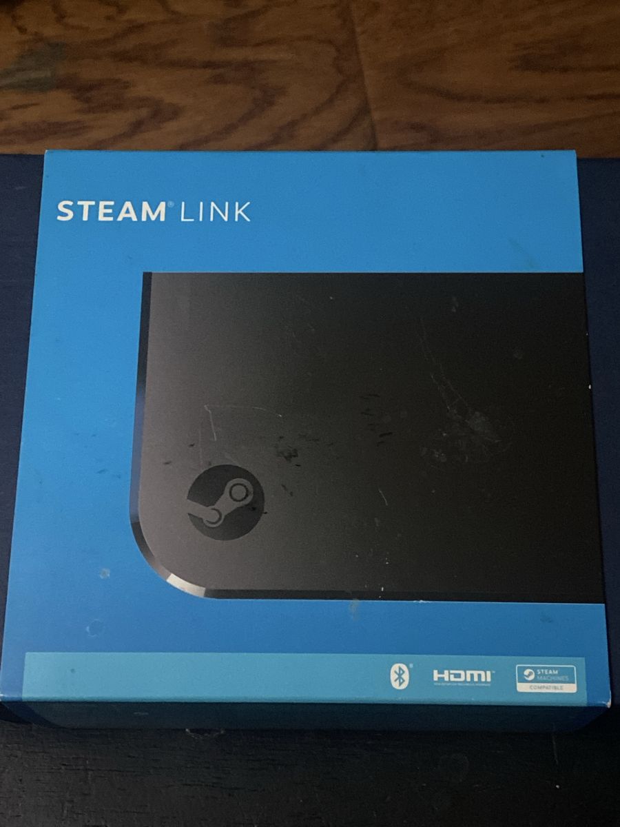 Steam Link Streaming Device - Stream PC Games to TV, HDMI & Bluetooth Compatible