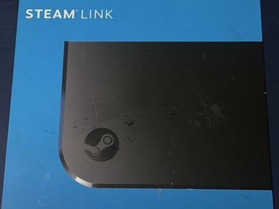 Steam Link Streaming Device - Stream PC Games to TV, HDMI & Bluetooth Compatible