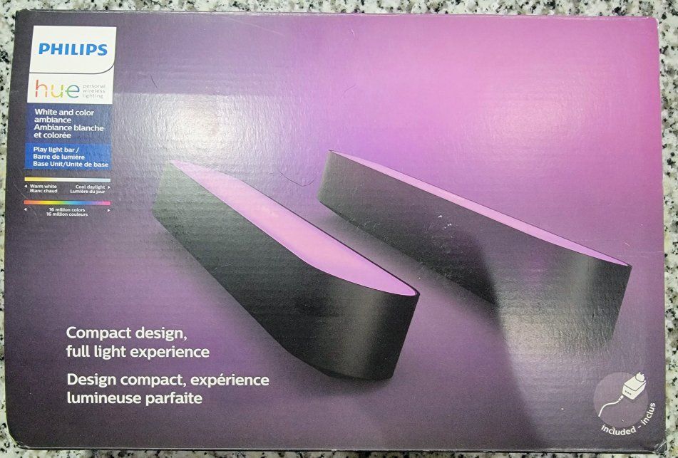 Philips Hue White and Color Ambiance Play Light Bar Base Unit